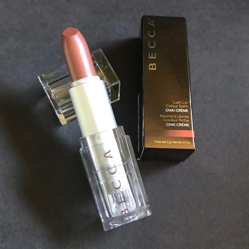 Becca Lush Lip Colour Balm/Chai Creme *NIB*